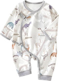 100% Organic Cotton Soft 0-6 Months Unisex Footless Newborn Baby Sleepers by Cherie+Kids