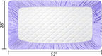 2 Pack Satin Soft Crib Sheet for Baby - Image 6