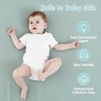Muslin Swaddle Blankets for Newborns, 2 Pack 100% Cotton Receiving Blankets - Image 5