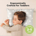 KeaBabies 2-Pack Toddler Pillow 13x18 - Image 2