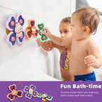 LiKee Strong Suction Cup Fidget Rotating Sensory Bath Toys - Image 5