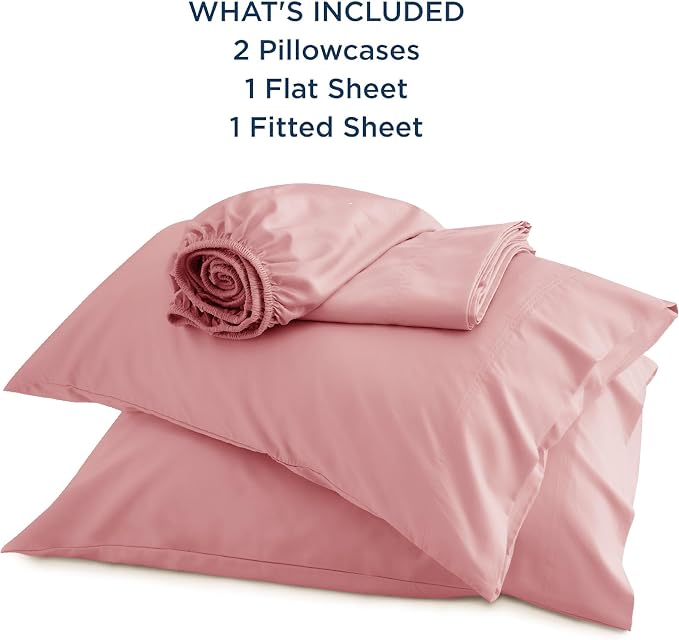 Bedsure Full Size Bed Sheets, Cooling Sheets, Rayon Derived from Bamboo - Image 5