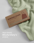 Blissful Diary Muslin Nursing Cover - Image 7