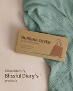 Blissful Diary Muslin Nursing Cover - Image 7