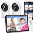 VTech RM7764-2HD Smart WiFi 2 Camera BabyMonitor, 360° Pan&Tilt, 10X Zoom by VTechBabyMonitors