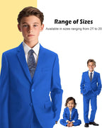 Boys’ Formal Suit 5 Piece Set, Toddler Tuxedos - Image 4