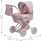 Olivia's Little World Buggy-Style Baby Doll Stroller - Image 4