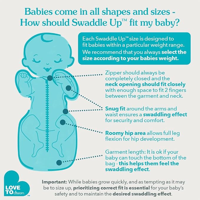 Love to Dream Swaddle UP, 5-8.5 lbs., Dramatically Better Sleep, Allow Baby to - Image 6