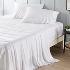 Bedsure King Size Sheet Set, Cooling Sheets King, Rayon Derived from Bamboo - Image 9