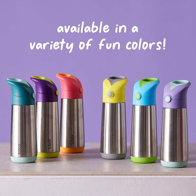 b.box 12 oz Insulated Water Bottle: Keeps Drinks Cold up to 8 Hours, Warm up to - Image 7