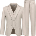 Boys' 3 Piece Suit Set with Suit Jacket, Formal Tuxedos Slim Fit Ring Bearer by Hipfun