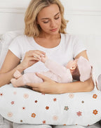 Nursing Pillow Covers 2 Pack, Muslin Nursing Cover - Image 6