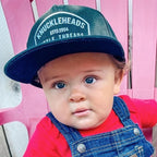 Baby Hats - Baseball Hat, Newborn Youth Flat Brim Mesh Trucker Surf Skate Bubba - Image 4