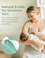 Momcozy Bamboo Disposable Nursing Pads, Advanced Blue Core - Image 4