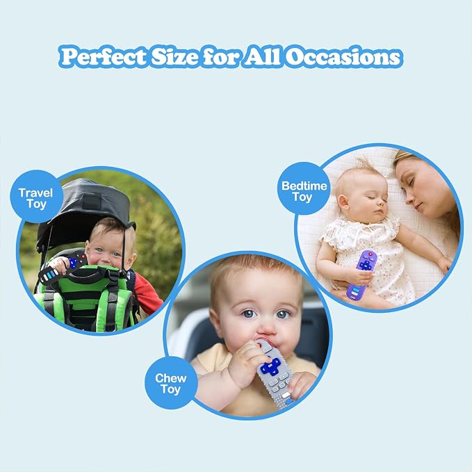 Baby Teething Toys, Food Grade Silicone Teethers - Image 7