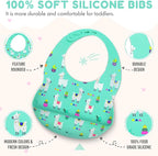 BPA-Free Silicone Baby Bibs - Image 4