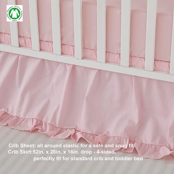Brandream Farmhouse Crib Bedding Sets - Image 5