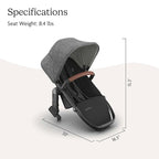UPPAbaby RumbleSeat V3 Second Lower Seat - Image 7