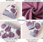 Renotemy Newborn Baby Girl Clothes Outfits Infant Romper Ruffle Floral Pants - Image 5