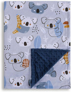Baby Blanket for Boys Girls Soft Minky by Donsonny