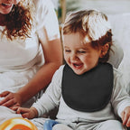 10 Pack Cotton Snap Bibs for Baby Boy Girl, Super Soft Drool Bibs for Teething - Image 4