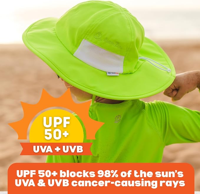 SwimZip Wide Brim Sun Hat | UPF 50+ Protection - Image 4