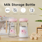 YOHKOH Glass Breast Milk Storage Bottles - Image 2