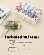 ALVABABY Baby Cloth Diapers 6 Pack - Image 6