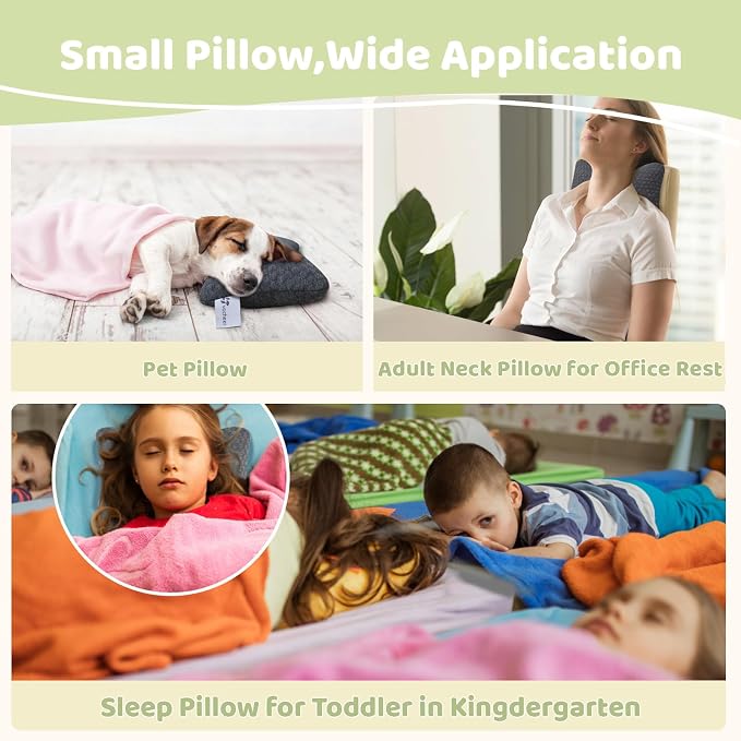 vocheer Small Pillows for Sleeping, Tiny Pillows for Neck, Lumbar and Knee - Image 5