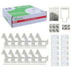 Vmaisi 12 Pack Cabinet Locks Child Safety Latches - Image 4