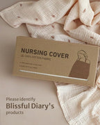 Blissful Diary Muslin Nursing Cover - Image 7