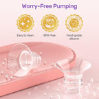 Nuliie 8PCS Silicone Flanges Insert Replacement Kit, Flange Sizing Kit - Image 3