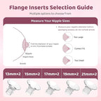 Flange Inserts 8PCS 21mm for 24mm Flange/Shield, Flange Sizing Kit Silicone - Image 6