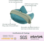 Premium Egyptian Cotton Nursing Pillow - Image 4