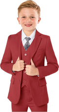 Boys’ Formal Suit 5 Piece Set, Toddler Tuxedos by KEYWANTS