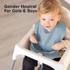 3-Pack Waterproof Baby Bibs for Eating - Image 8