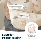 Tiny Twinkle Mess Proof Baby Bibs - Image 5