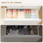 Criusia Drawer Organizer Clothes, 14 Pack Dresser Organizer - Image 4