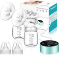 Electric Breast Pump, Breast Pump Electric Breastfeeding Pump 3 Modes 10 Levels by MUOCOBU