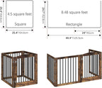 Vantas Folding Pet Gate 96" Wide, Freestanding Pet Gate, Puppy Safety Fence - Image 6