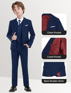 ELPA ELPA Boys' Formal Suit Set, - Image 3