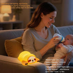 DREAMING MY DREAM Night Light for Kids, Squishy Sloth Night Light, LED Novelty - Image 5