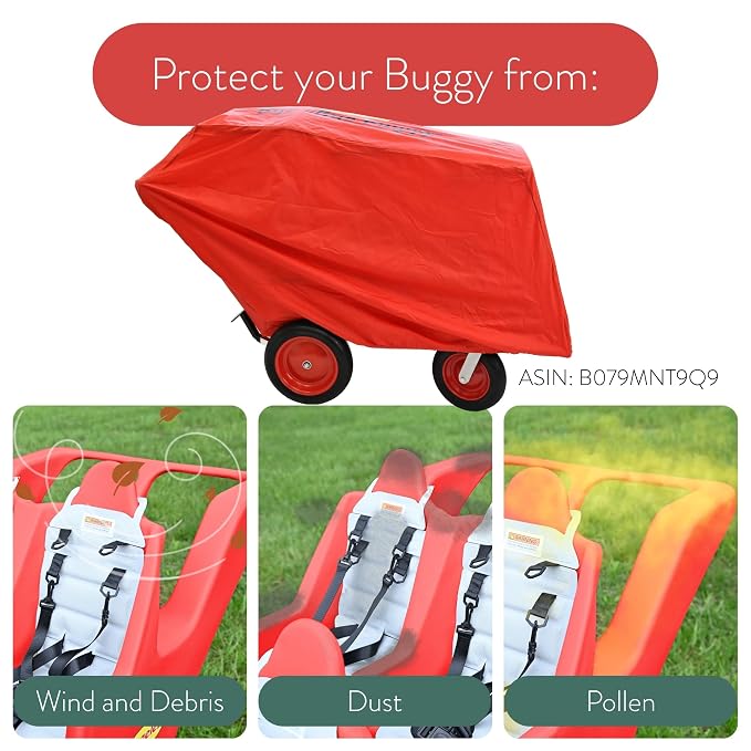 Children’s Factory 4 Passenger Bye-Bye Buggy, Daycare or Preschool Stroller - Image 7