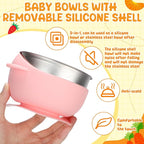 Nuogo 6 Pcs Stainless Steel Baby Bowls - Image 5
