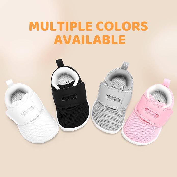Baby Boy Girl Shoes Toddler Wide Toe Box Shoe Barefoot Non-Slip First Walking - Image 9