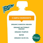 Serenity Kids 6+ Months Squash Veggie Baby Food Puree Pouches - Image 3