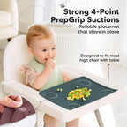 KeaBabies 2-Pack Silicone Placemats - Image 4