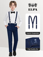 ELPA ELPA Boys' Formal Suit Set, - Image 4