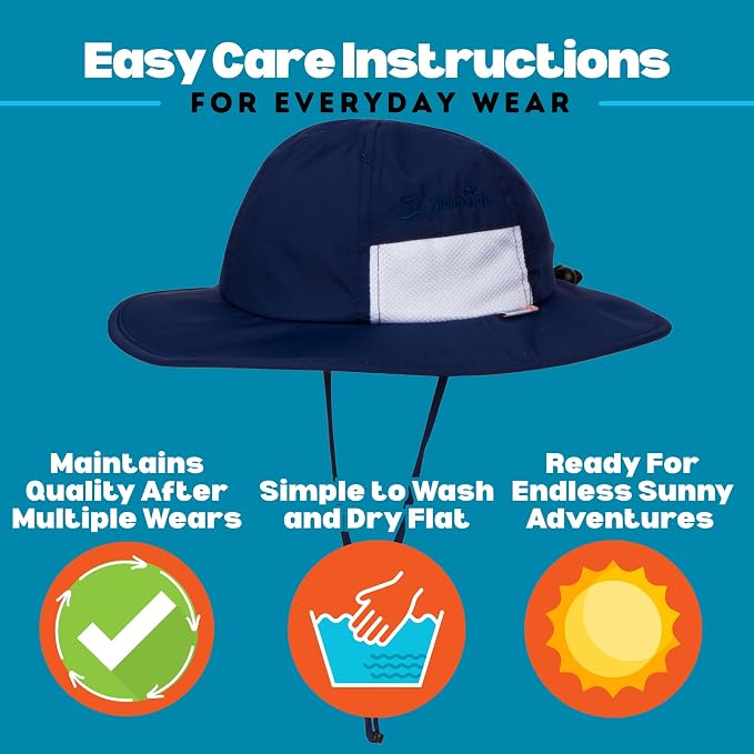 SwimZip Wide Brim Sun Hat | UPF 50+ Protection - Image 5