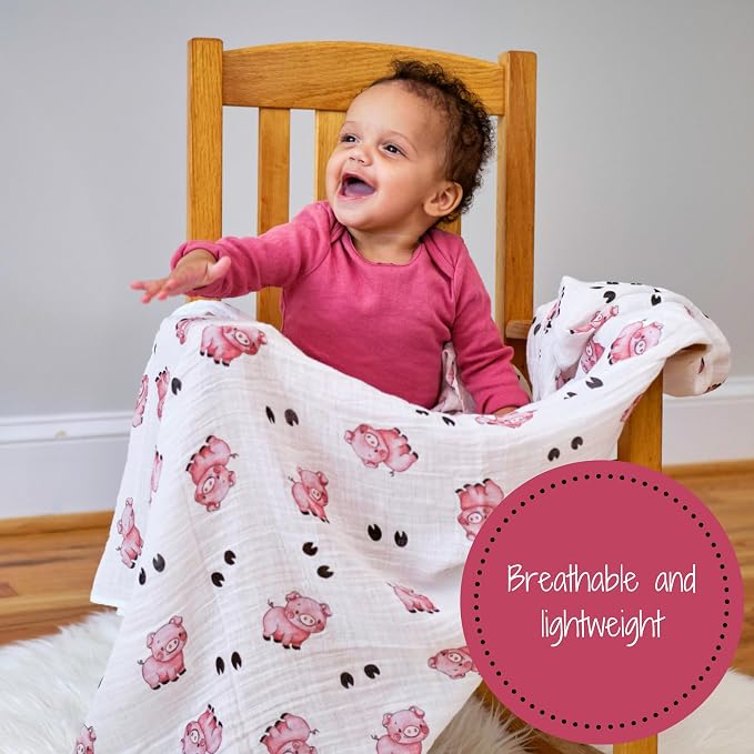 LollyBanks Muslin Swaddle Blankets - Image 2